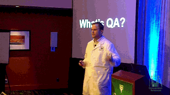 Joel Harvey makes the point that if your site is broken, your visitors' phone is broken. Joel Harvey makes the point that if your site is broken, your visitors' phone is broken.