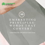 eMarketing principles: words that convert.