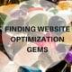 Finding Website Optimization Gems