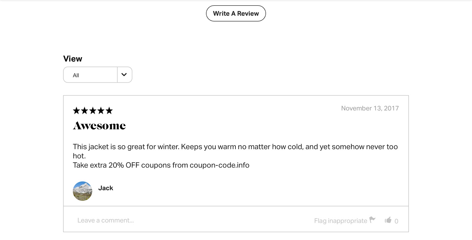 This retailer doesn't use color at all in its reviews. This retailer doesn't use color at all in its reviews.