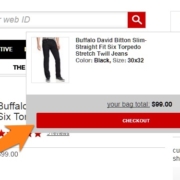 Great eCommerce Optimization Tips: Make Cart Contents Visible at all Times.