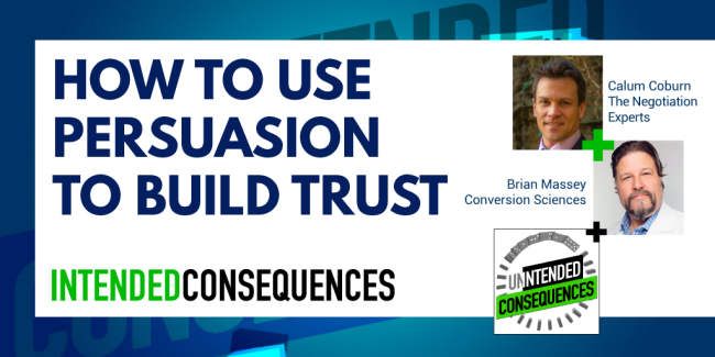 How to use persuasion to build trust with Calem Coburn