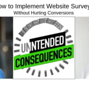 Implement Website Surveys Without Hurting Conversions