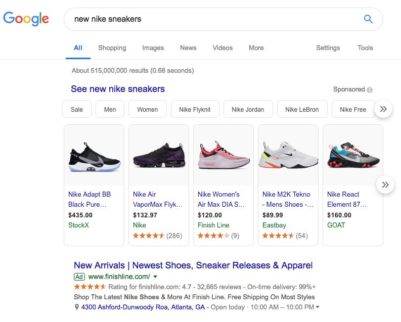 pathos or emotional persuasion on the headline Pathos or emotional persuasion on the headline and ethos appeal on the body via the rating reviews that give credibility and the ontime delivery percentage.