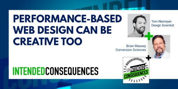Pictures of Tom Niemeyer and Brian Massey of Conversion Sciences and the title Performance-based design can be creative too