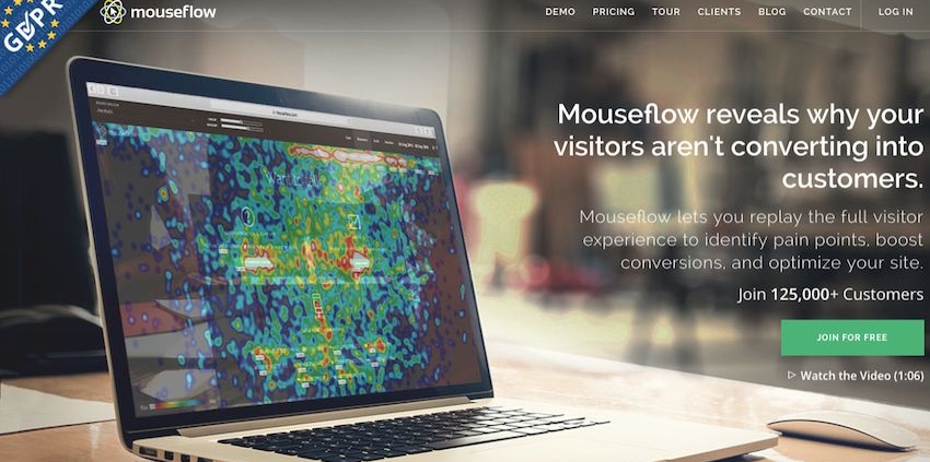 Conversion Sciences Podcast with Mouseflow, a user-behavior analytics tool.