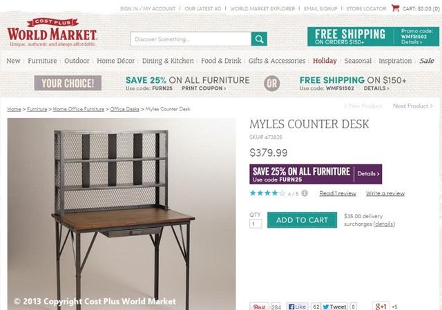 product page add to cart lower right The add to cart button here is the last thing in the lower right part of the page. Perfect next step.