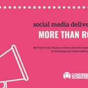 What is your social media ROI? Can you measure the increase in traffic quality coming to your site from your social media actions?