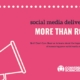 What is your social media ROI? Can you measure the increase in traffic quality coming to your site from your social media actions?