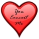 You Convert Me. Ode to the Big Red Button.
