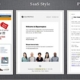 welcome email tests - stylized versus simple email design