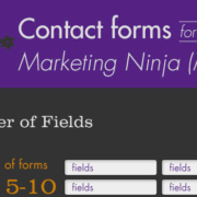 Contact forms for the marketing Ninja