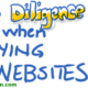 Due Diligence when Buying Websites