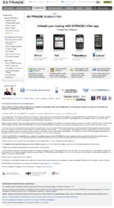 Landing pages often start out with lots of corporate baggage