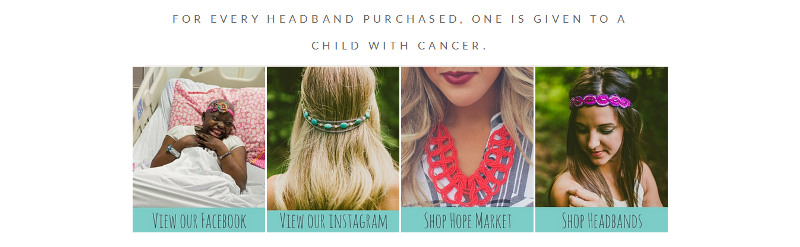 Headbands for Hope engages and gives back.