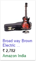 PPC ad for Guitar