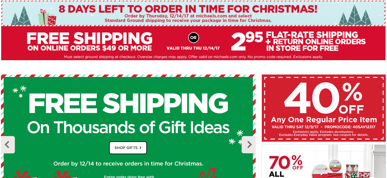 Rich promo deals with fast load time