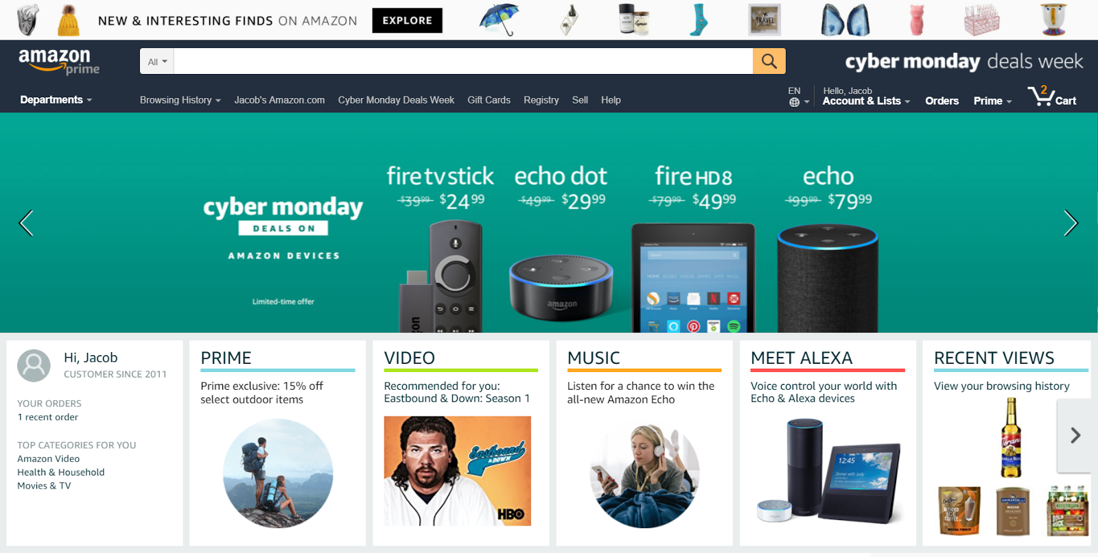Savings on individual products is highlighted by crossing out original prices at Amazon. Savings on individual products is highlighted by crossing out original prices at Amazon.