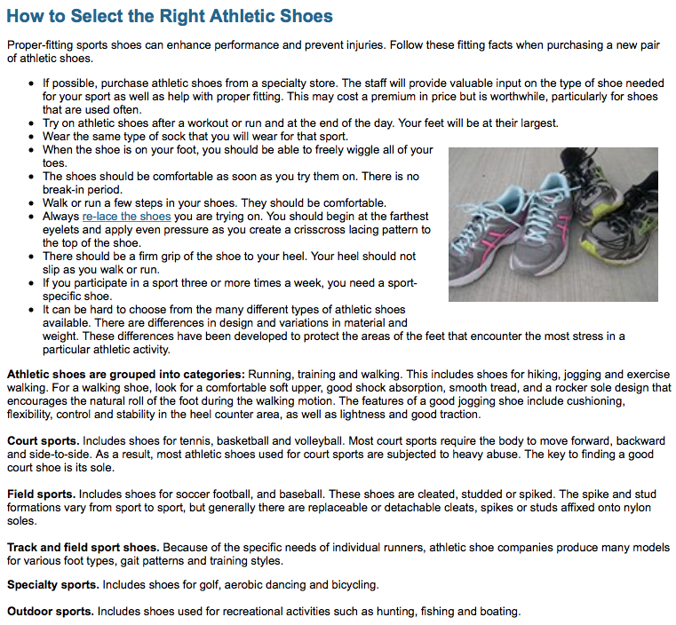 Running shoe buying guide