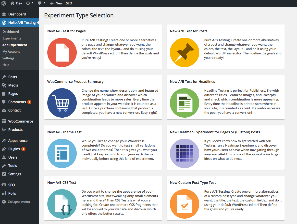 You can use Nelio A/B Testing to test WordPress blog content