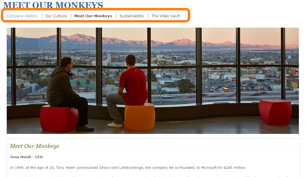Zappos humanizes itself by proving it has a sense of humor